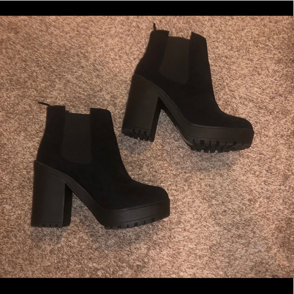 Black boots